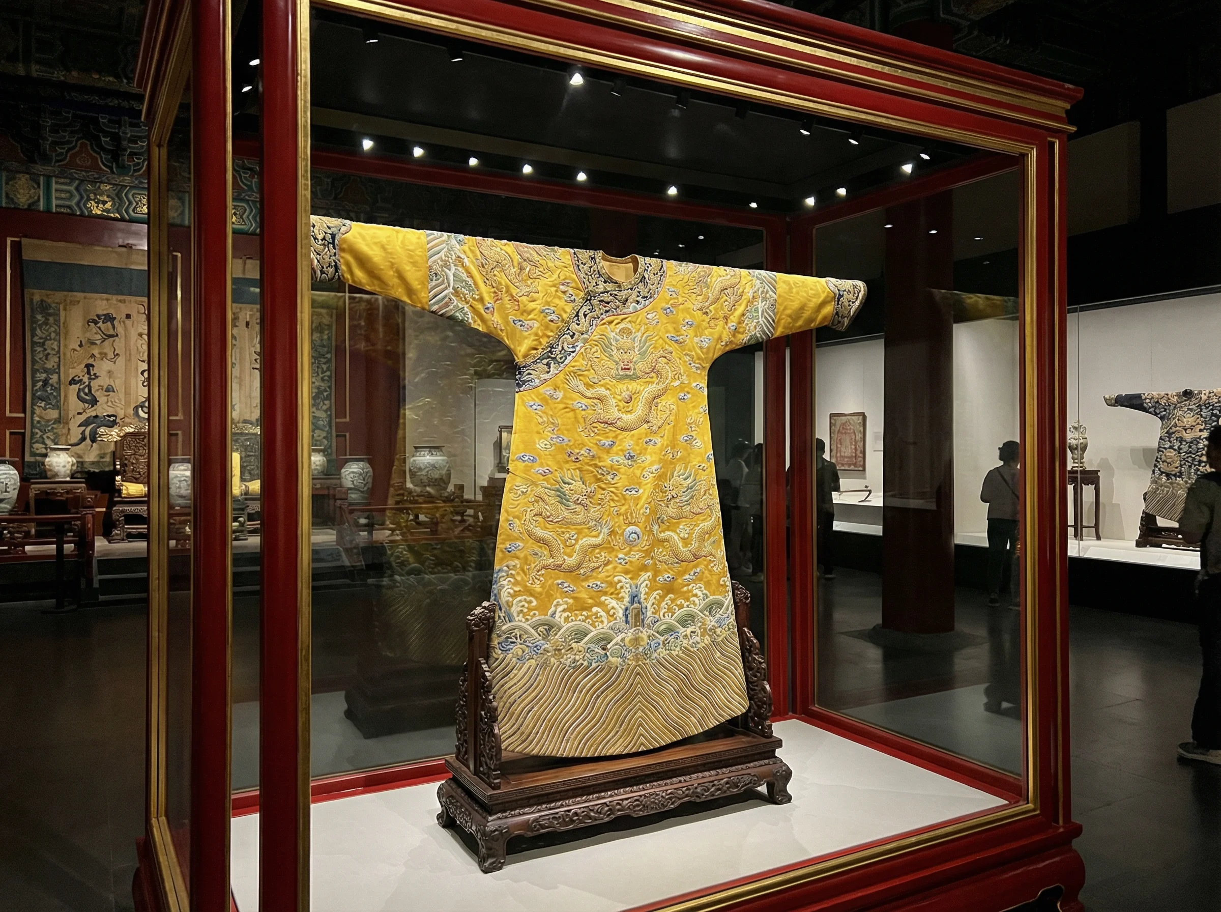 清代帝王龙袍展示 - pg麻将胡了 与皇家纹饰